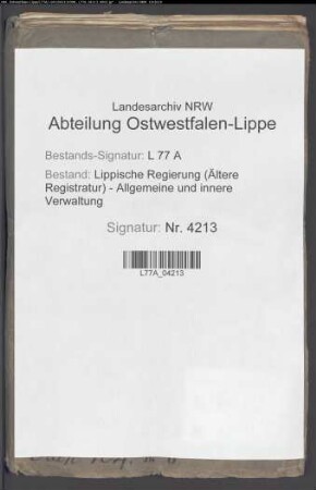 Gemeinheitsteilung im Dorf Hörste