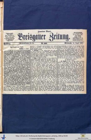 14.08.1901 (Zweites Blatt)