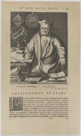 Bildnis des Christophle Clavius