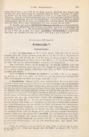 Siebenter Abschnitt. Erbverzicht