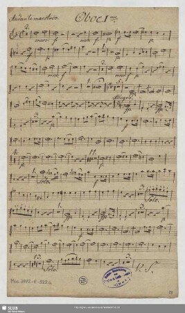 Oboe I.mo