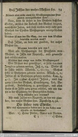 Die Lehre von Christo