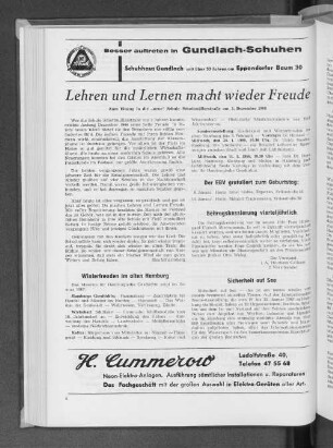 Beitragskassierung vierteljährlich