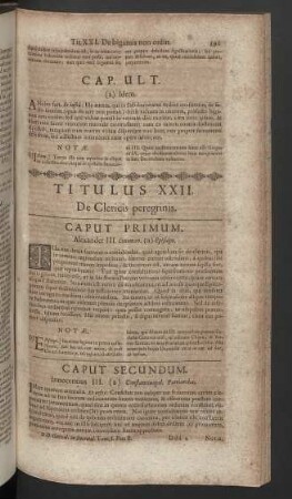 Titulus XXII.
