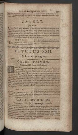 Titulus XXII.