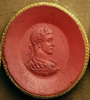 Brustbildnis eines Mannes (Daktyliothek, Das Alterthum nach Lippert und Visconti)