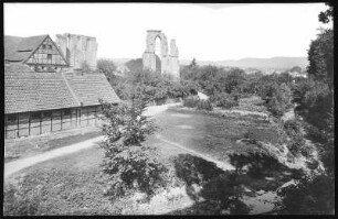 Walkenried. Blick auf die Klosterruine