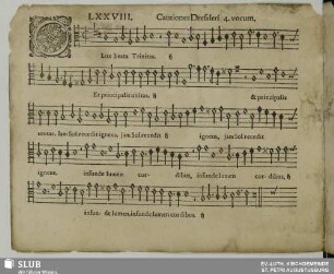 LXXXVIII. O lux beata Trinitas