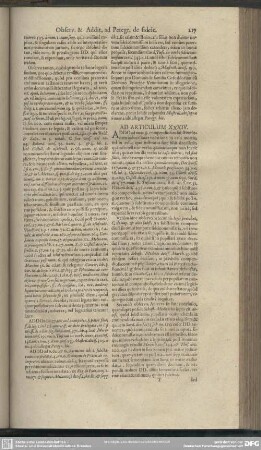 Ad Articulum XXXIV.