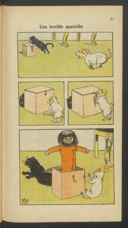 Una terrible aparición - [Cómic]