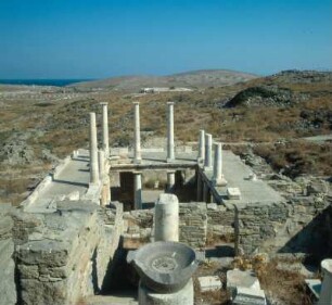 Delos. Hermes-Haus. Das Hermes-Haus am Kynthos, 2. Jh. v. Chr.