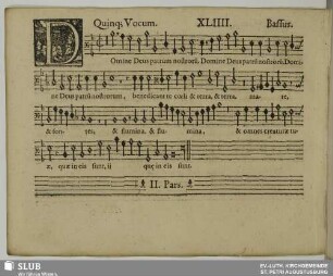 XLIIII. Domine Deus patrum nostrorum
