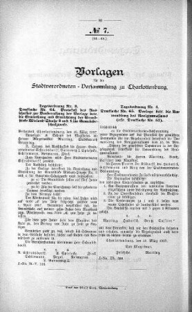 No. 7. (64-68.), 24. März 1897