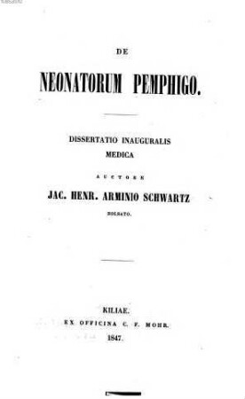 De neonatorum pemphigo