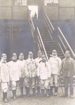 Grubenfahrt auf Shamrock 1/2, 1910
