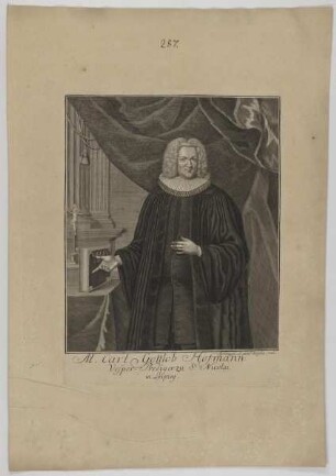 Bildnis des Carl Gottlob Hofmann