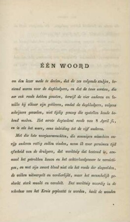 Één woord