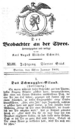 4. Stueck, 22. Januar 1844