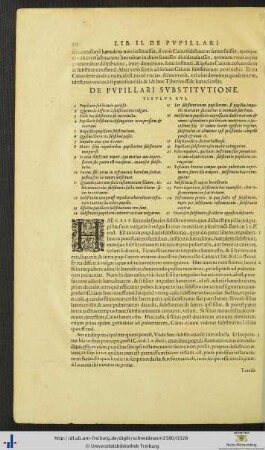 Titulus XVI. De Pupillari Substitutione.