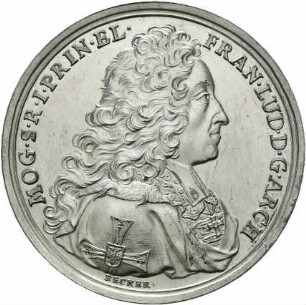 Erzbischof - Medaille (halber Schautaler)