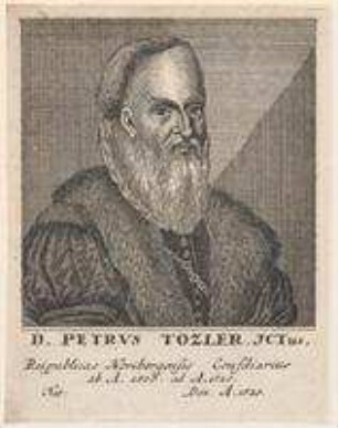 Dr. Petrus Tozler (= Dotzler), Ratskonsulent; gest. 1525