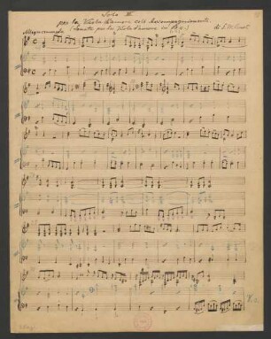 [Partitur] Solo III (CzaR 93)