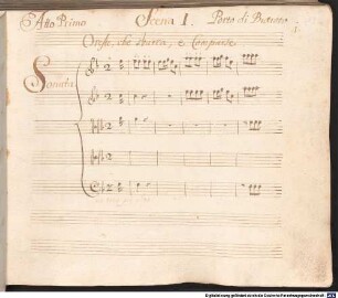 Astianatte, V (6), Coro, orch, bc - BSB Mus.ms. 208 : [without title]