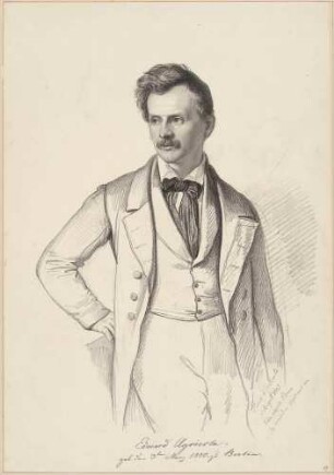 Bildnis Agricola, Eduard (1800-1872), Maler