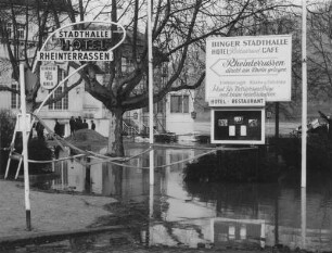 Hochwasser am Mittelrhein im Februar 1970