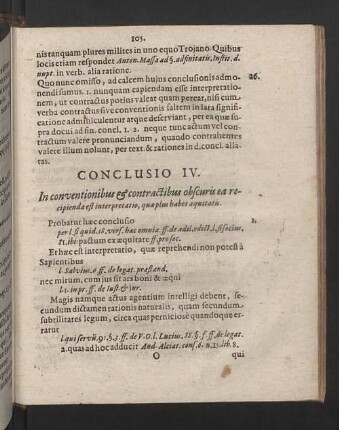 Conclusio IV. - VIII. et ultima.