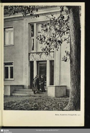 Berlin, Kinderheim Königsheide, 1957
