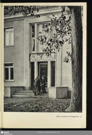 Berlin, Kinderheim Königsheide, 1957