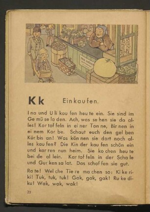 Einkaufen.
