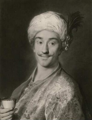Carriera, Rosalba. Ein Türke. Pastell; 56,5 x 44 cm. Dresden: Staatliche Kunstsammlungen, Gemäldegalerie Alte Meister Kat. 1908 Nr. P 121