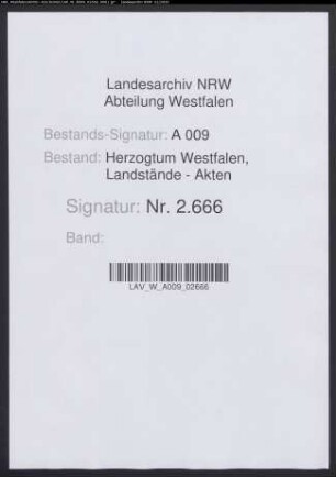 Vollmachten des Domkapitels Köln für die Landtagsdeputierten 1670, 1674, 1678, 1680 und 1684 (Abschriften)