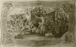Bacchus unter den Musen