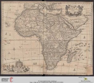 Africæ accurata tabula ex officina Nic. Visscher