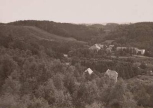 Heiligenborn : Heiligenborner Viadukt und Industriebahnbrücke oberhalb Waldheim