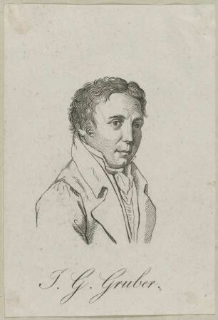 Bildnis des J. G. Gruber