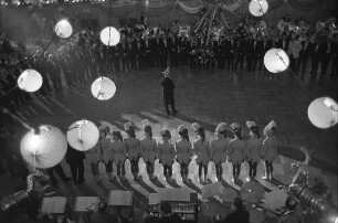 Prunksitzung des Karlsruher Carneval-Clubs KCC im Großen Saal der Stadthalle.