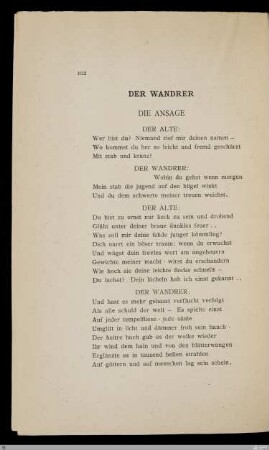 Die Ansage