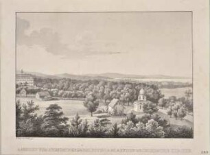 Blick auf die Alexander-Newski-Kirche vom Pfingstberg