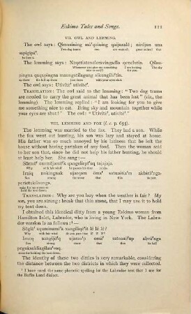 Eskimo tales and songs