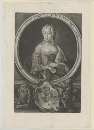 Bildnis der Herzögin Anna Maria von Bayern