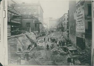 Bau der U-Bahn, 1901-1913