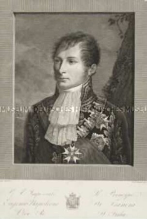 Porträt des Vizekönigs von Italien Eugène de Beauharnais