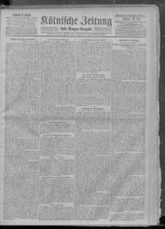 Kölnische Zeitung. 1803-1945