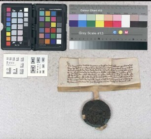 Huldigungsrevers der Stadt Brakel an Bischof Simon von Paderborn über das jetzt anheimgefallene letzte Drittel von Brakel.