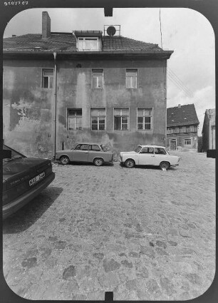 Schkölen, Markt. Wohnhaus. Straßenfront