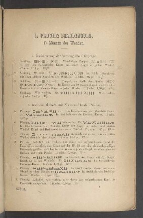 I. Provinz Brandenburg